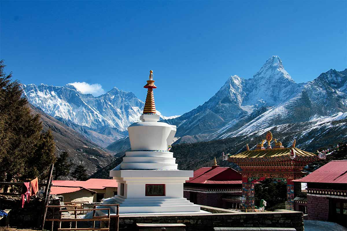 View from Tengboche